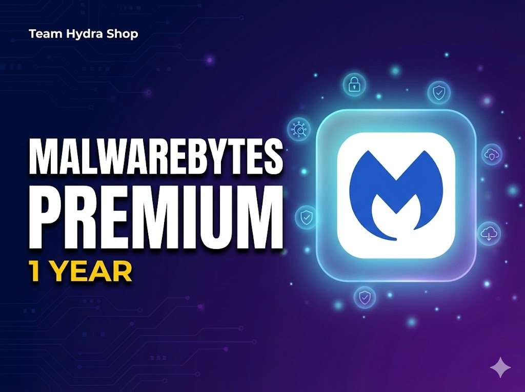 Malwarebytes Premium – 1 Year Official Subscription (Email Activation)